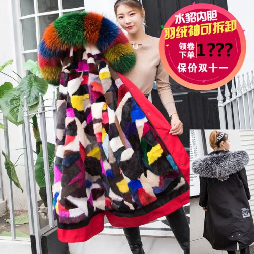 Manteau de fourrure femme en Cheveux vison - Ref 3172766