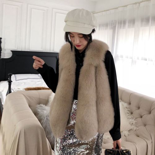 Manteau de fourrure femme LOCKB POSTURE - Ref 3172792