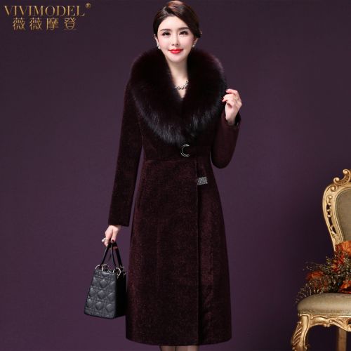 Manteau de fourrure femme VIVIMODEL - Ref 3172877