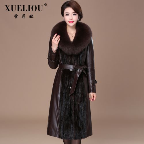 Manteau de fourrure femme en Cheveux vison - Ref 3172904