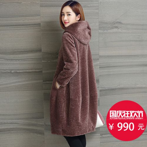 Manteau de fourrure femme - Ref 3172925
