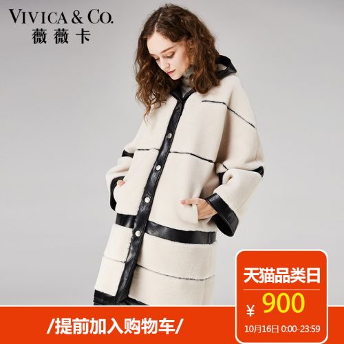 Manteau de fourrure femme VIVICAAMPCO - Ref 3173565
