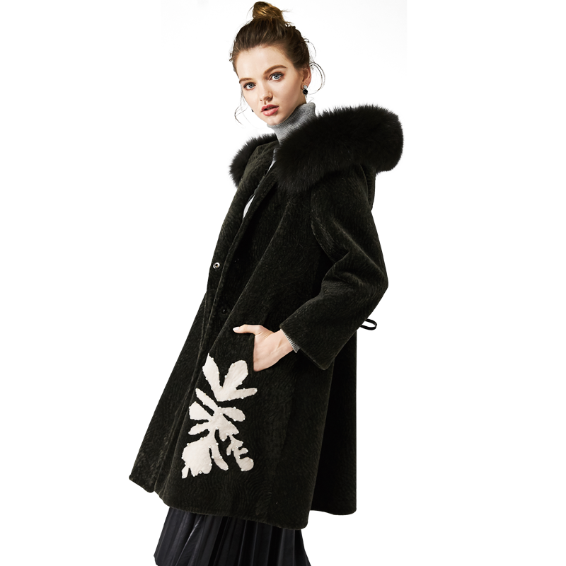 Manteau de fourrure femme VIVICAAMPCO - Ref 3173925