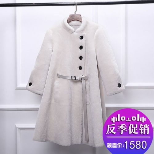 Manteau de fourrure femme en Laine - Ref 3174478