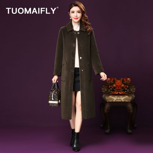 Manteau de fourrure femme TUOMAIFLY - Ref 3174823