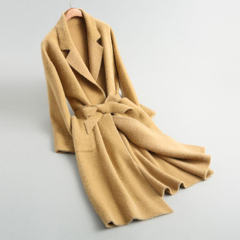 Manteau de laine femme JIAZHI - Ref 3416726