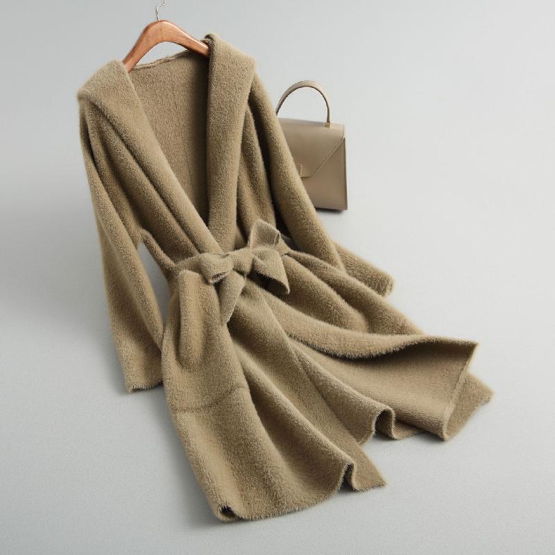 Manteau de laine femme JIAZHI - Ref 3417181