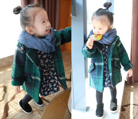 Manteau enfant CICIBABY en flanelle - Ref 2160641