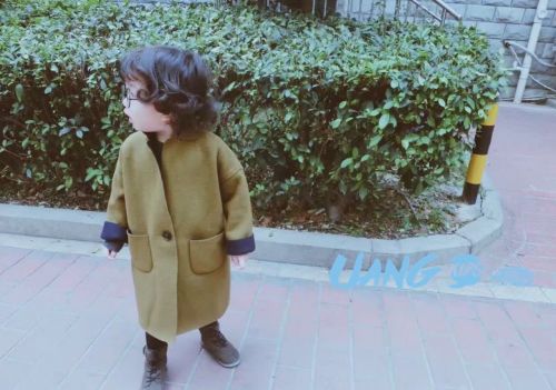 Manteau enfant en laine - Ref 2160669