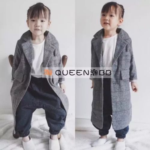 Manteau enfant QUEENBB en laine - Ref 2160671