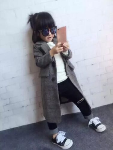 Manteau enfant en mélange - Ref 2160764