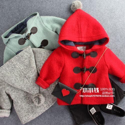 Manteau enfant MINIKIDHOUSE en laine - Ref 2160797