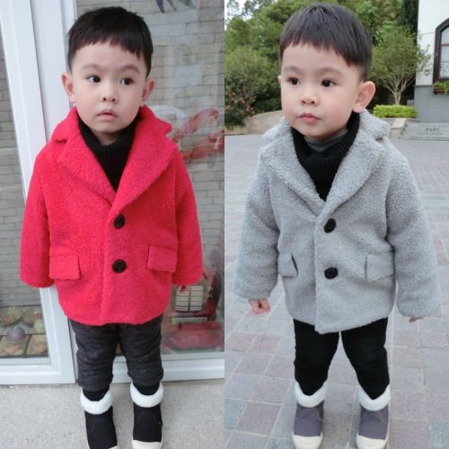 Manteau enfant ZAZABABY en laine - Ref 2160822