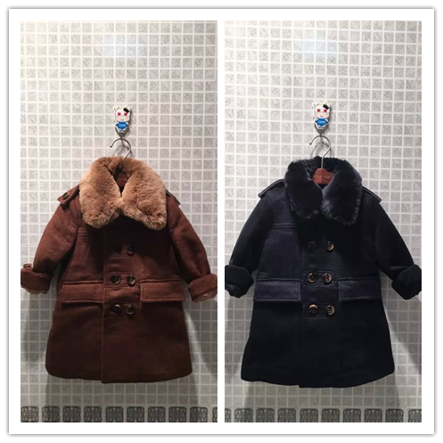 Manteau enfant en laine - Ref 2160823