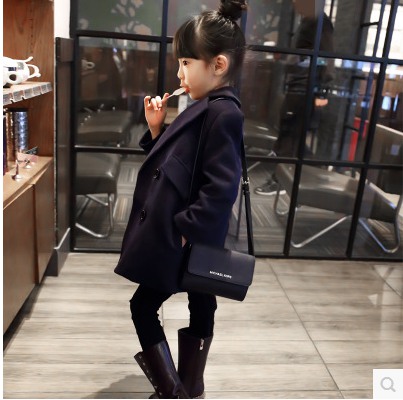 Manteau enfant en laine - Ref 2160828