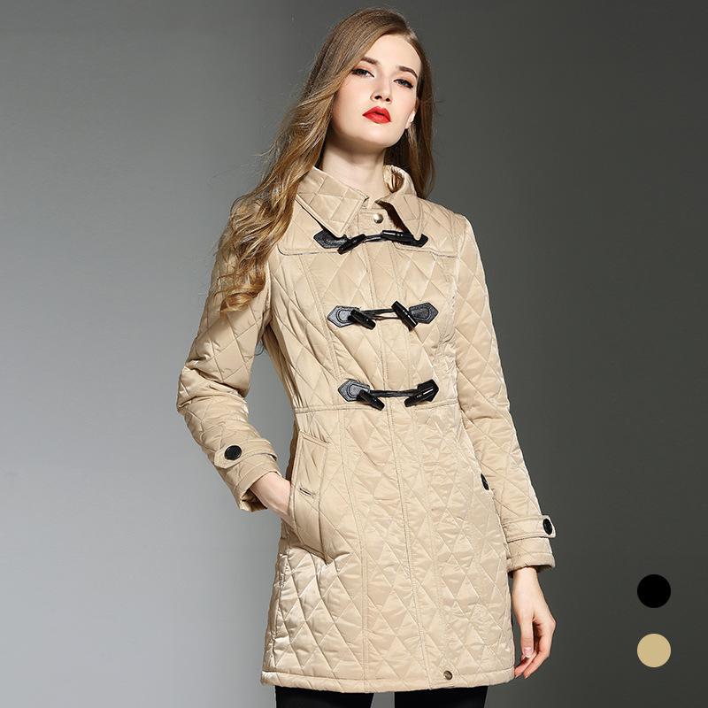 Manteau femme en Mélange de coton - Ref 3416427