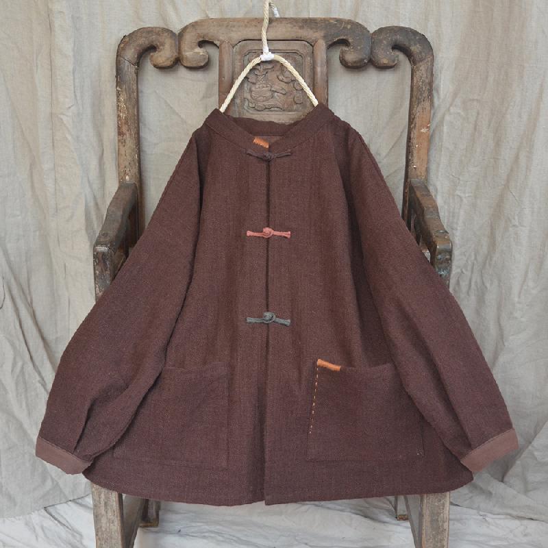 Manteau femme en Coton lin - Ref 3416437