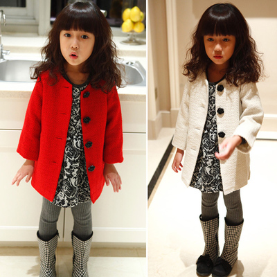 Manteau pour fille en mélange - Ref 2161448