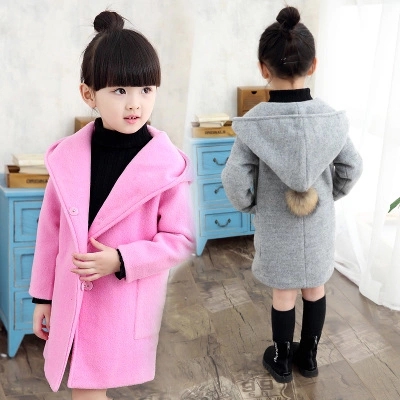 Manteau pour fille en laine - Ref 2161466