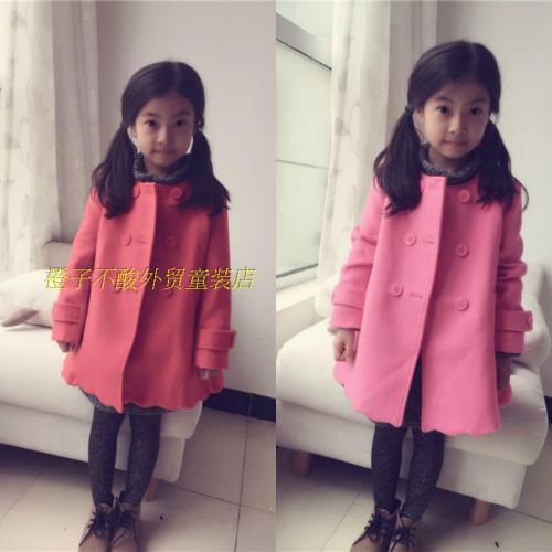 Manteau pour fille en laine - Ref 2161468