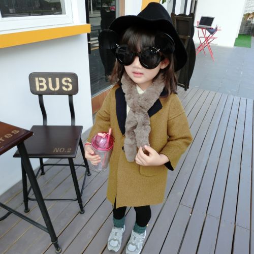 Manteau pour fille en de laine - Ref 2161491