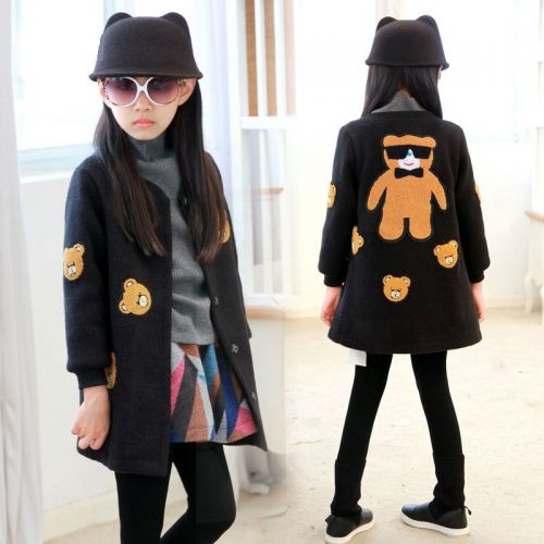Manteau pour fille en laine - Ref 2161494