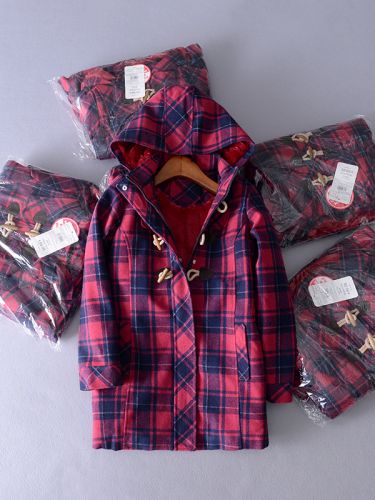 Manteau pour fille en flanelle - Ref 2161540