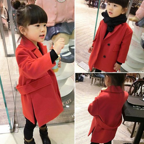 Manteau pour fille en mélange - Ref 2161545