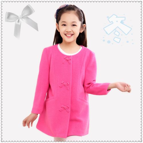 Manteau pour fille BABYPOINT en laine - Ref 2161554