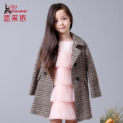 Manteau pour fille en mélange - Ref 2161564