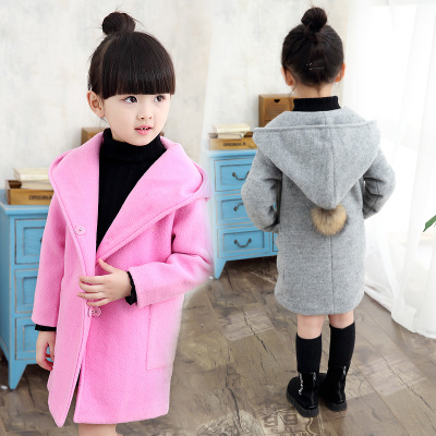 Manteau pour fille en laine - Ref 2161576