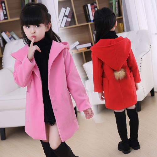 Manteau pour fille en laine - Ref 2161582