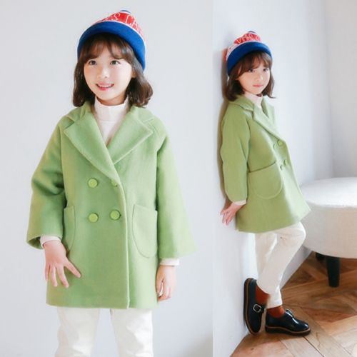 Manteau pour fille en laine - Ref 2161583