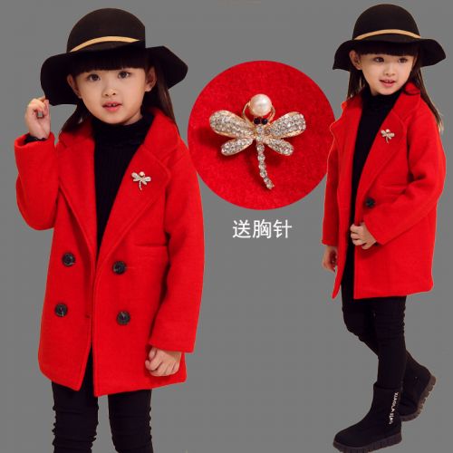 Manteau pour fille en mélange - Ref 2161586