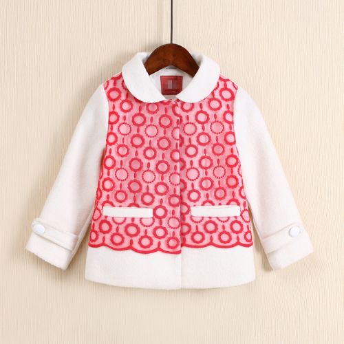 Manteau pour fille en laine - Ref 2161595