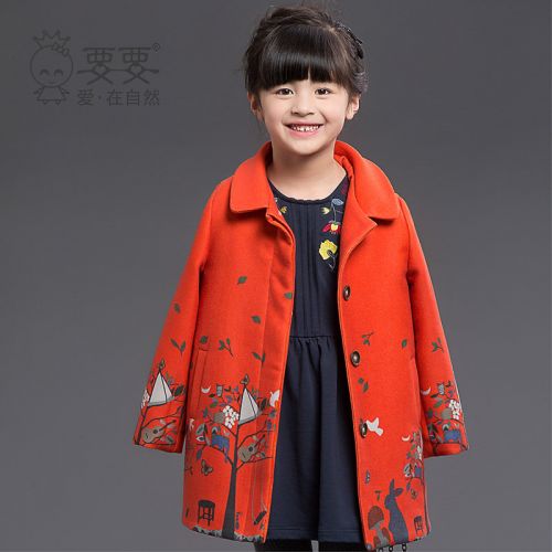 Manteau pour fille en mélange - Ref 2161596