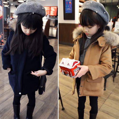 Manteau pour fille en mélange - Ref 2161601