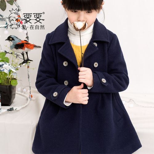 Manteau pour fille en mélange - Ref 2161607