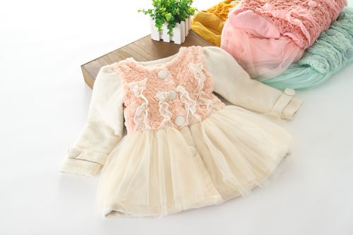 Manteau pour fille en laine - Ref 2161613