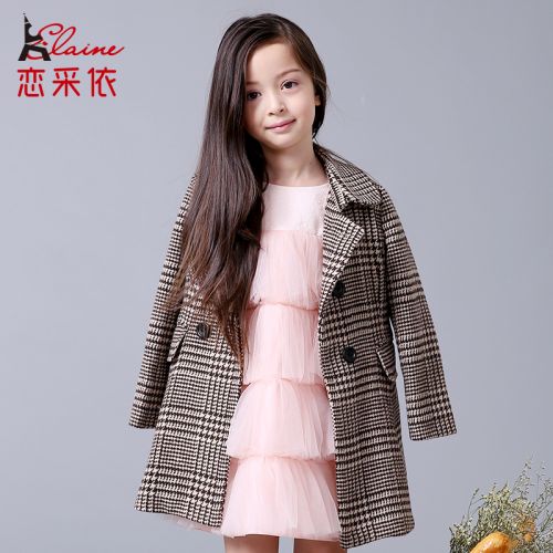 Manteau pour fille en mélange - Ref 2161623