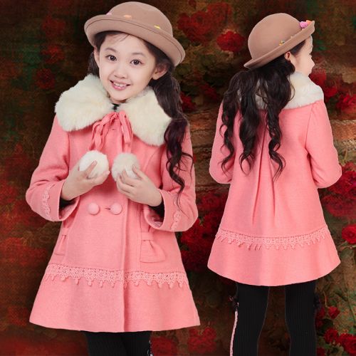 Manteau pour fille en laine - Ref 2161627