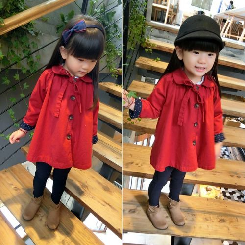 Manteau pour fille en mélange - Ref 2161629