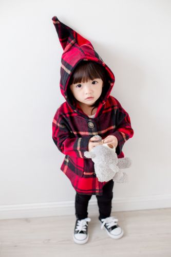 Manteau pour fille en laine - Ref 2161632