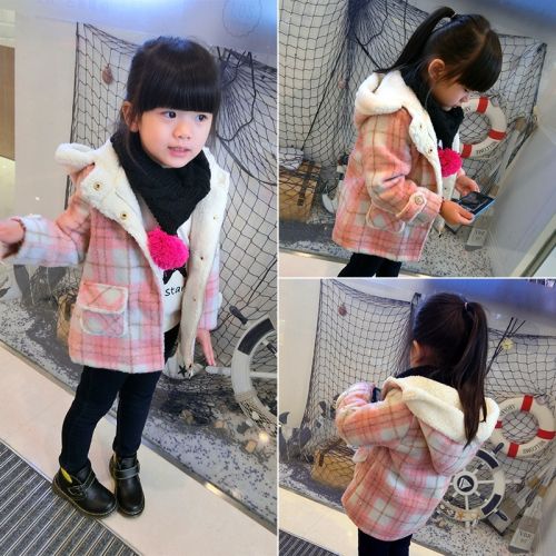 Manteau pour fille en mélange - Ref 2161638