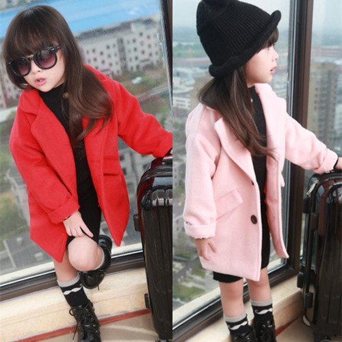 Manteau pour fille en mélange - Ref 2161654