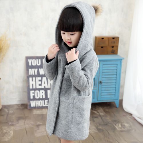 Manteau pour fille en mélange - Ref 2161657