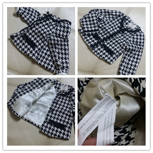 Manteau pour fille en de laine - Ref 2161663