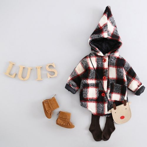 Manteau pour fille LUIS en laine - Ref 2161681