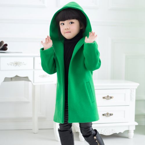 Manteau pour fille BRIGHT en laine - Ref 2161683