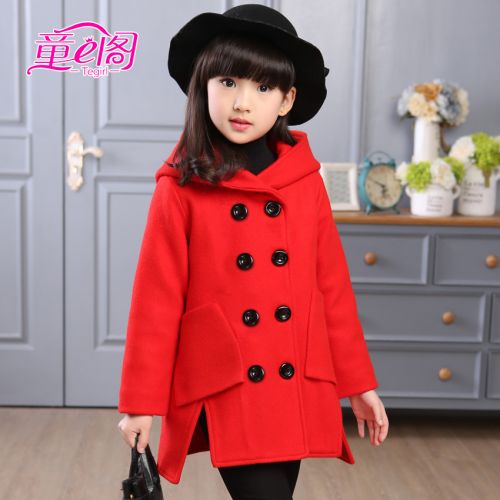 Manteau pour fille en laine - Ref 2161730